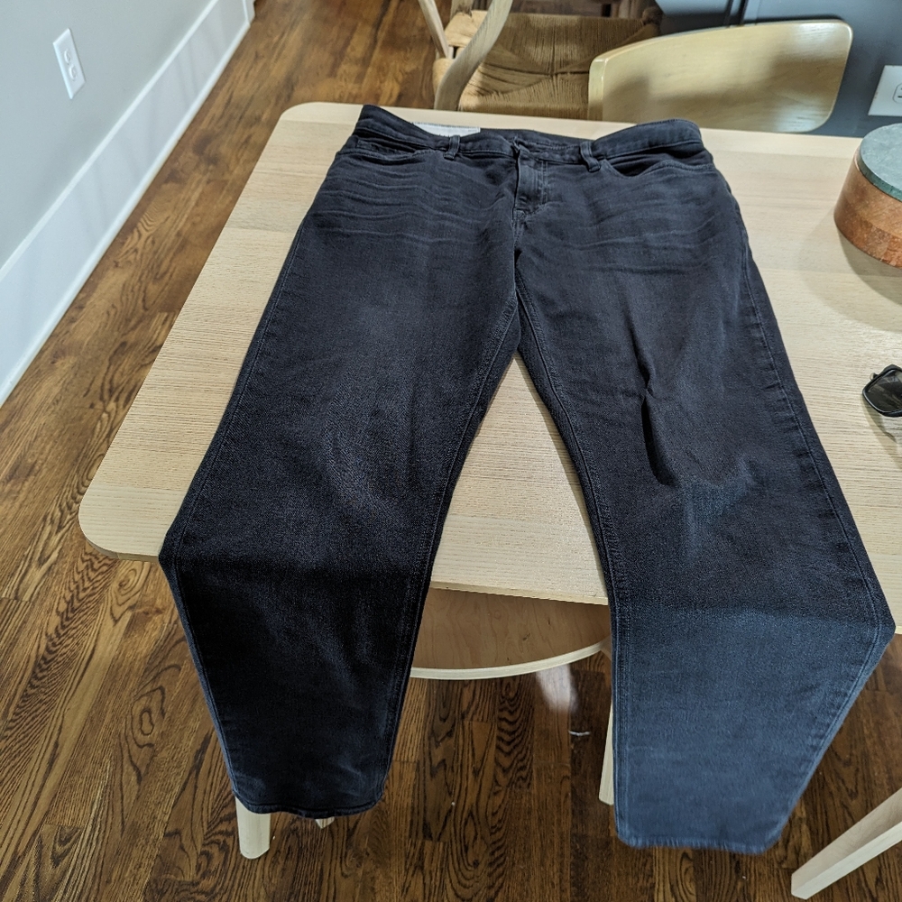 Banana Republic black denim jeans